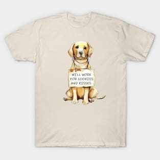 Cookies & Kisses Labrador Retriever T-Shirt